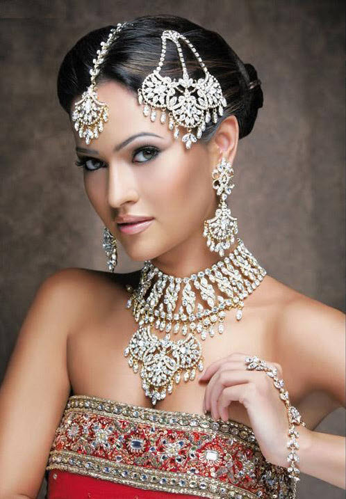 Wedding hairstyle 2012 Indian Bridal hairstyle 2012 English Bridal 