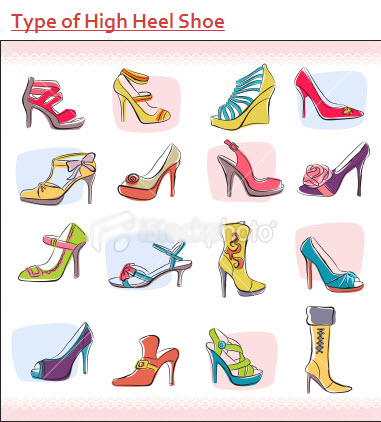 type of high heels