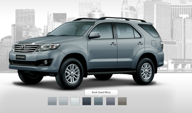 Technical specification toyota fortuner india