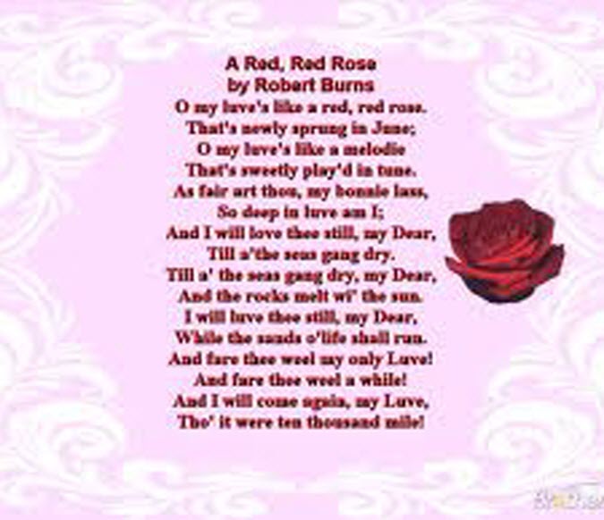Romantic poems for a girl you like