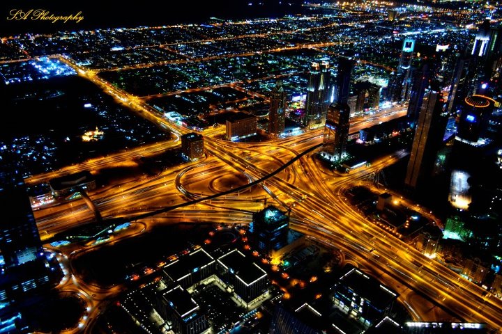 Dubai-Night-view